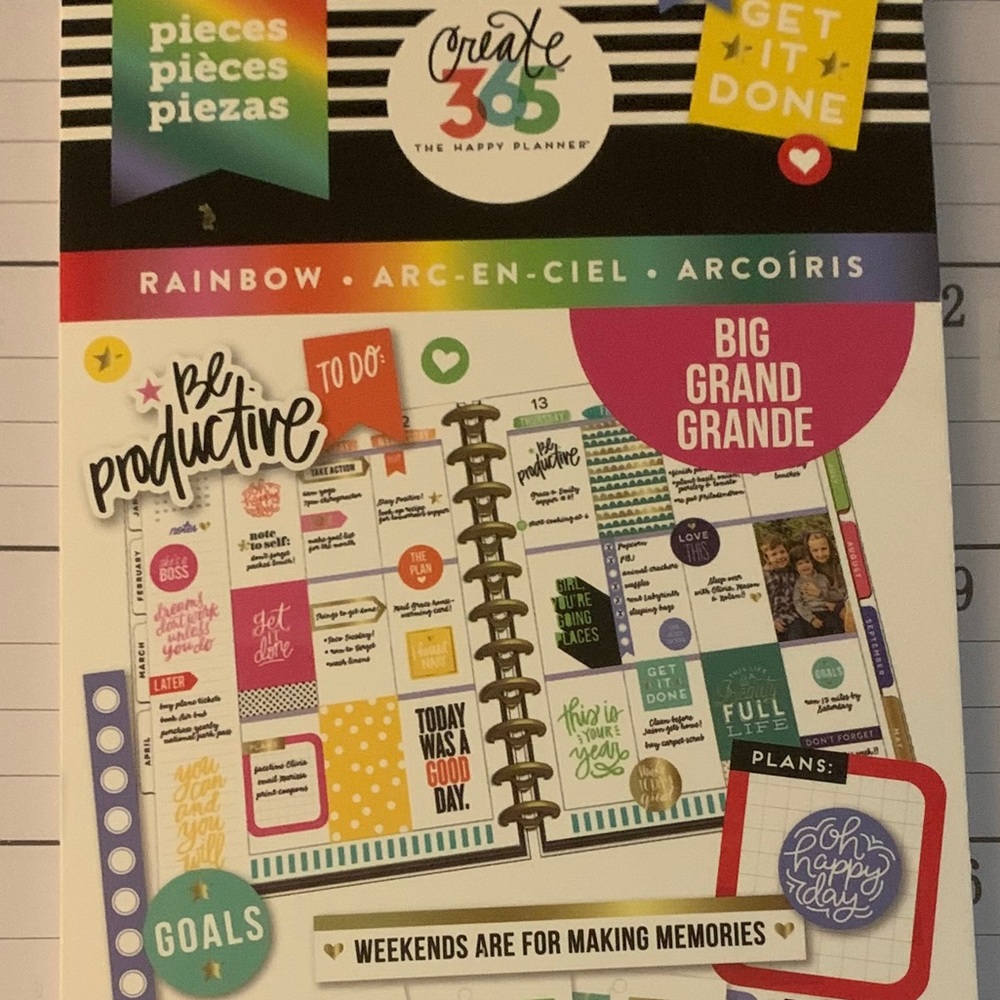 Happy Planner Sticker Book